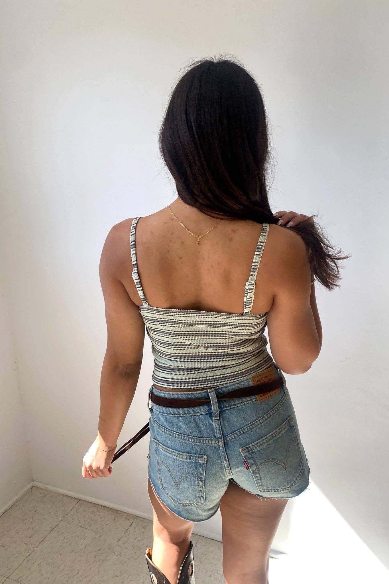 Striped Cami Top - Nectar Clothing