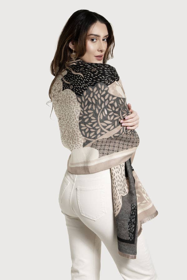 SAACHI - Nature Reversible Scarf