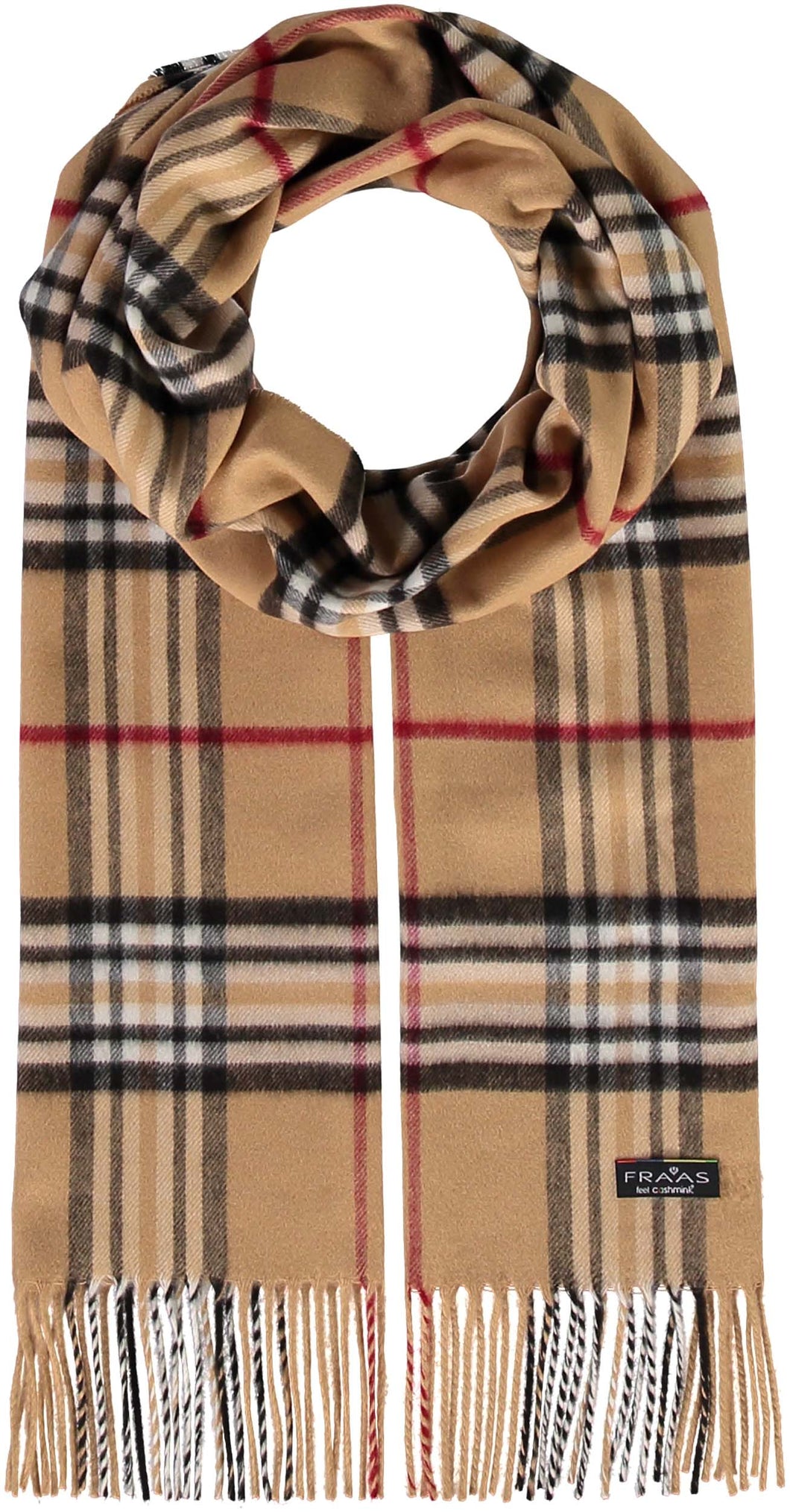 FRAAS - The Scarf Company - FRAAS Plaid Oversized Cashmink® Scarf –  Elements Berkeley