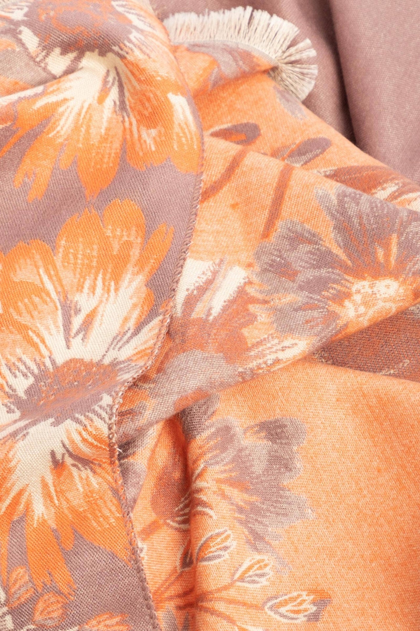 SAACHI - Reversible Floral Oversized Scarf