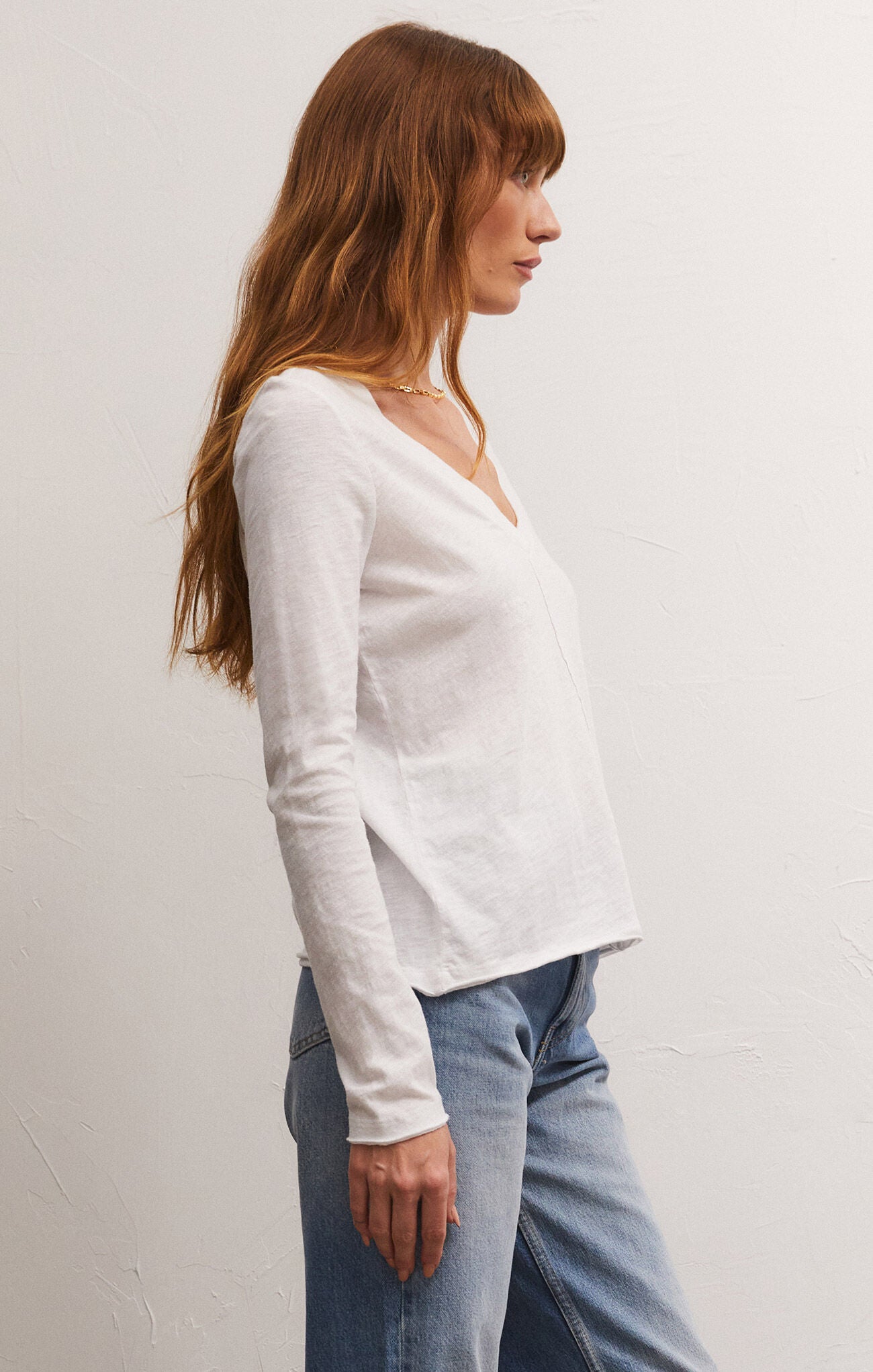 Dream Long Sleeve Slub Tee