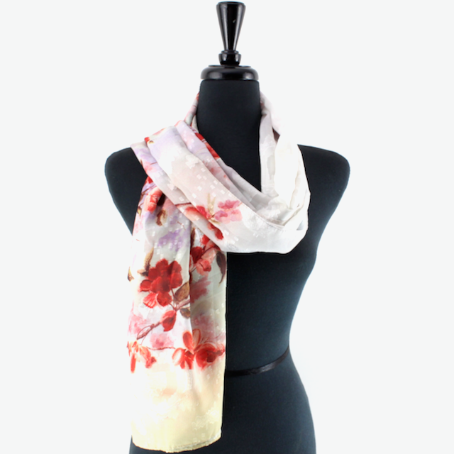 Pretty Persuasions - S25008 Royal Gardens Lightweight Scarf
