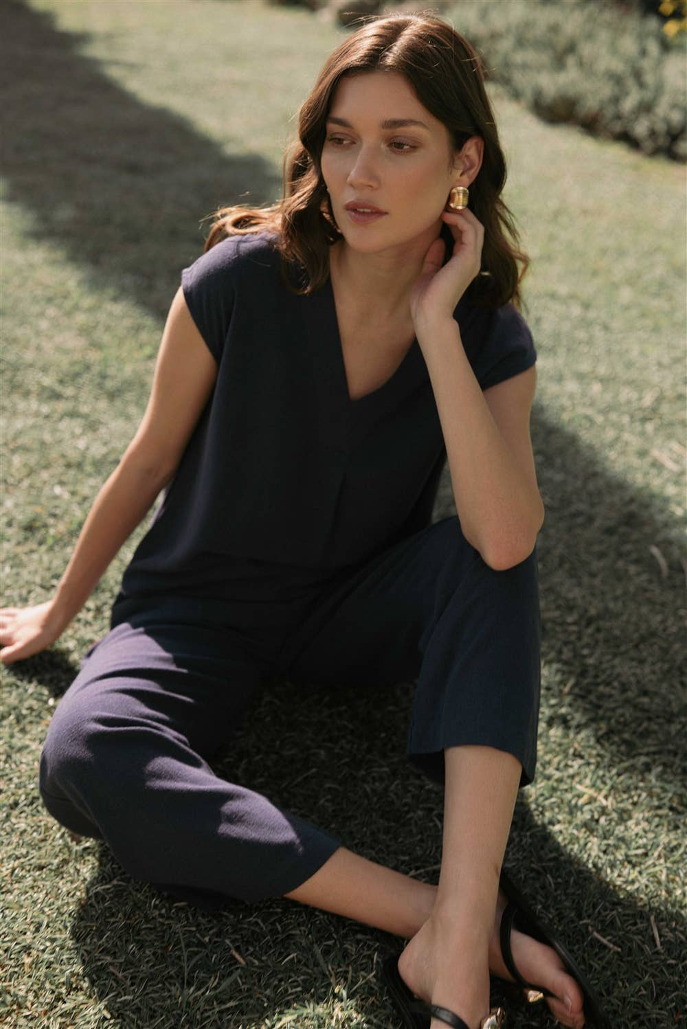 V NECK DOLMAN TOP - Fun2Fun