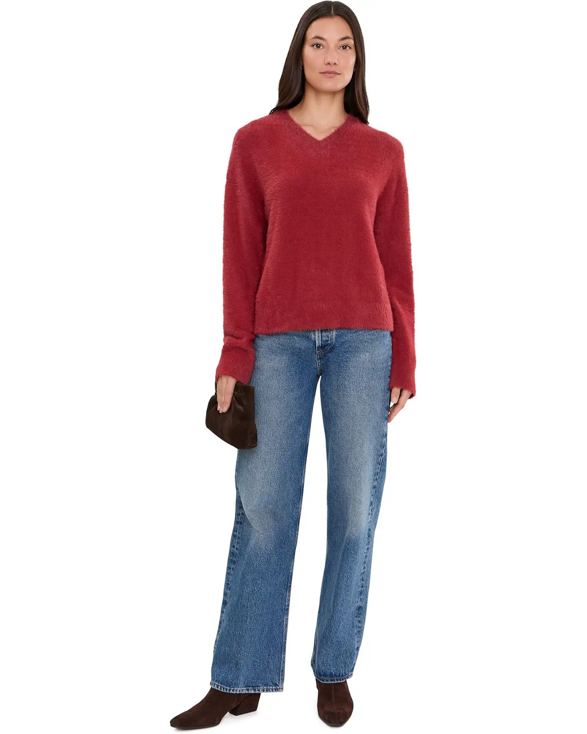 Feather V-Neck Sweater - Sanctuary