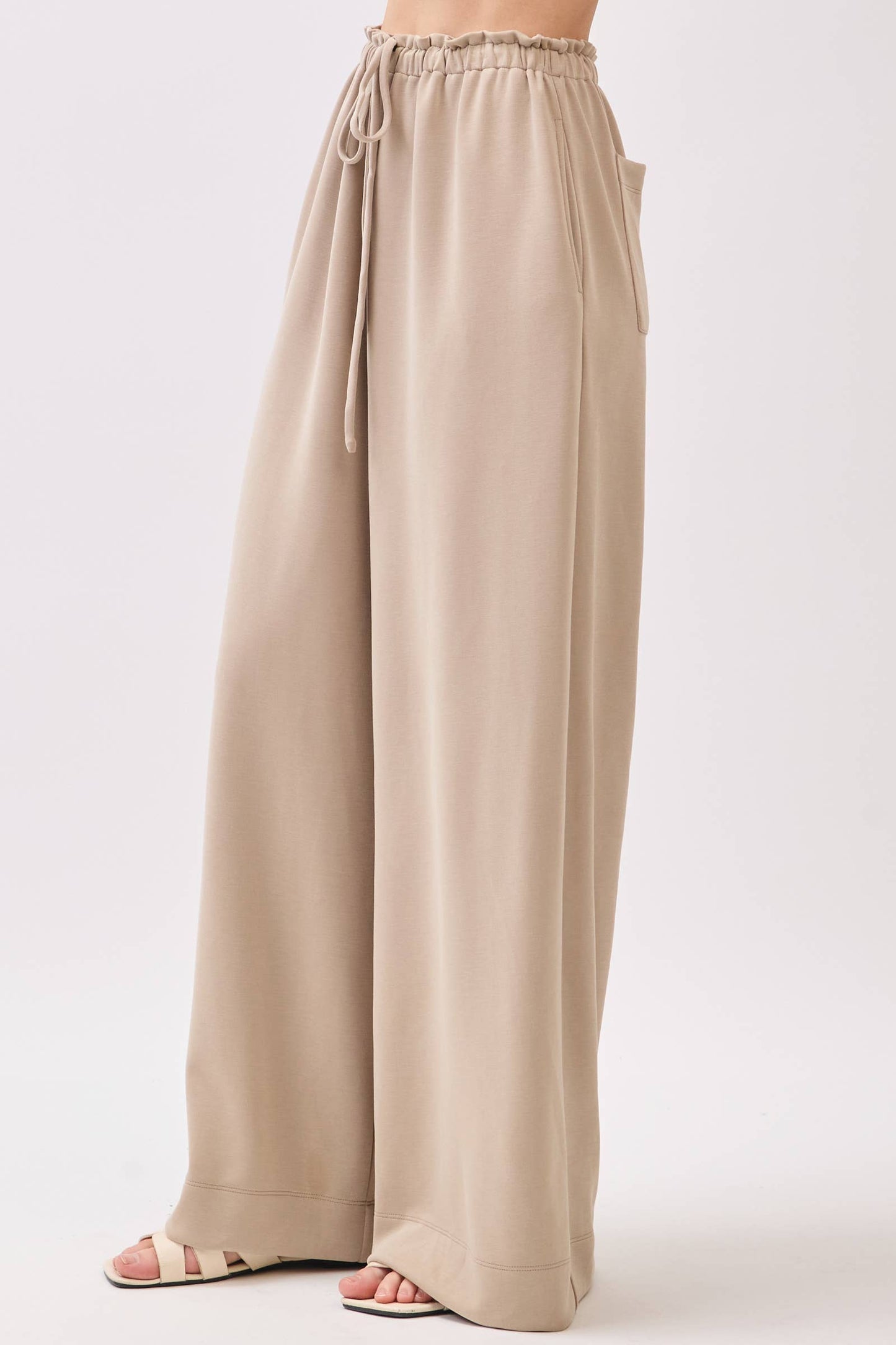 Solid Wide Leg Pants - Final Touch
