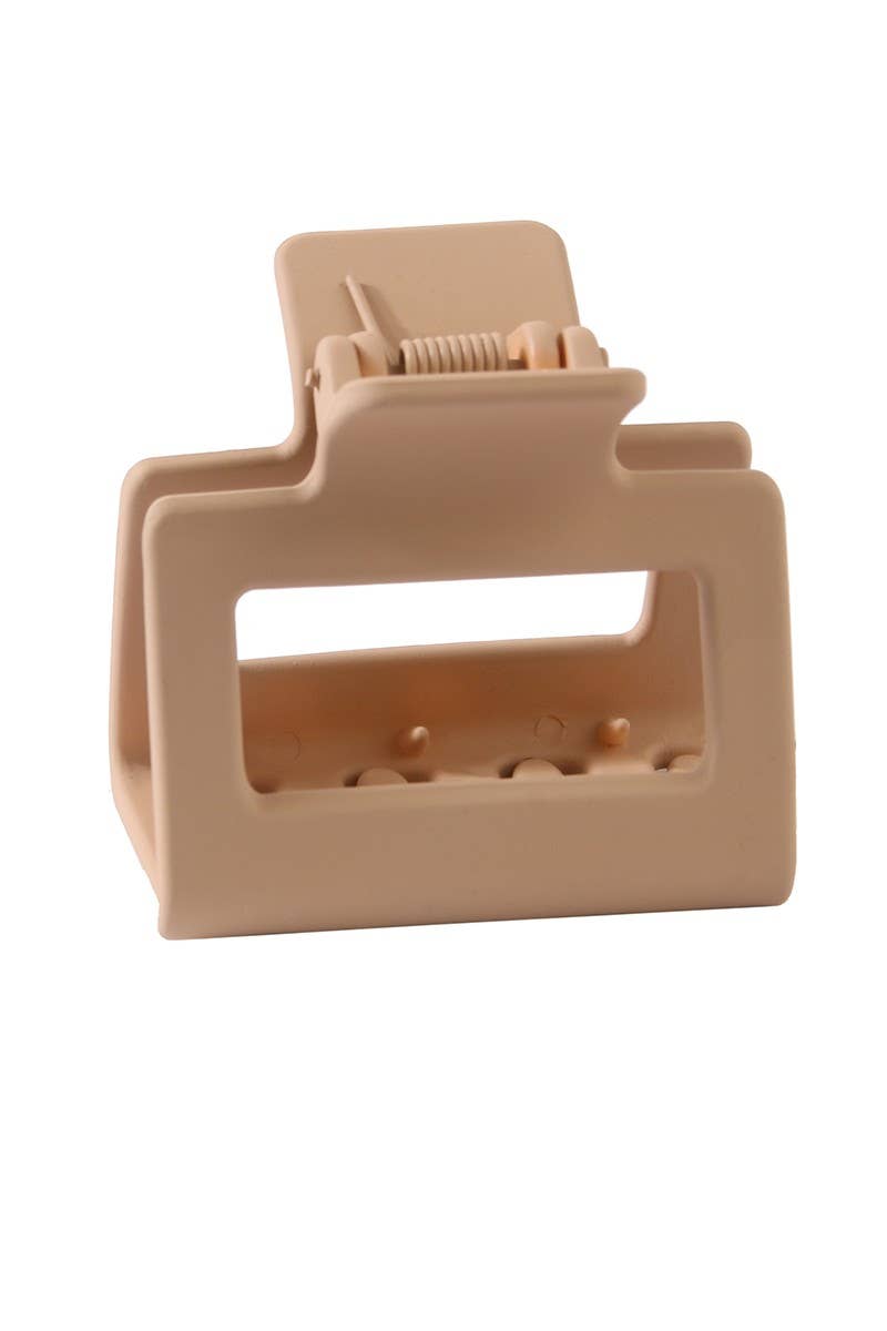 Square Macaron Shark Clip Small Hair Clip - NINEXIS