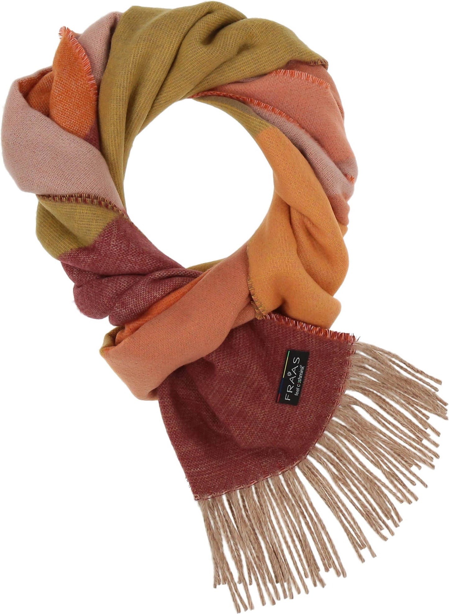 FRAAS - The Scarf Company - Chevron Color Block Cashmink® Scarf