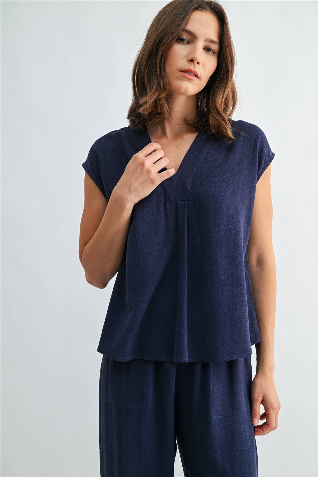 V NECK DOLMAN TOP - Fun2Fun