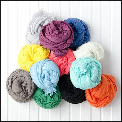 Chloe & Lex - Classic Soft Solid Scarf or Wrap