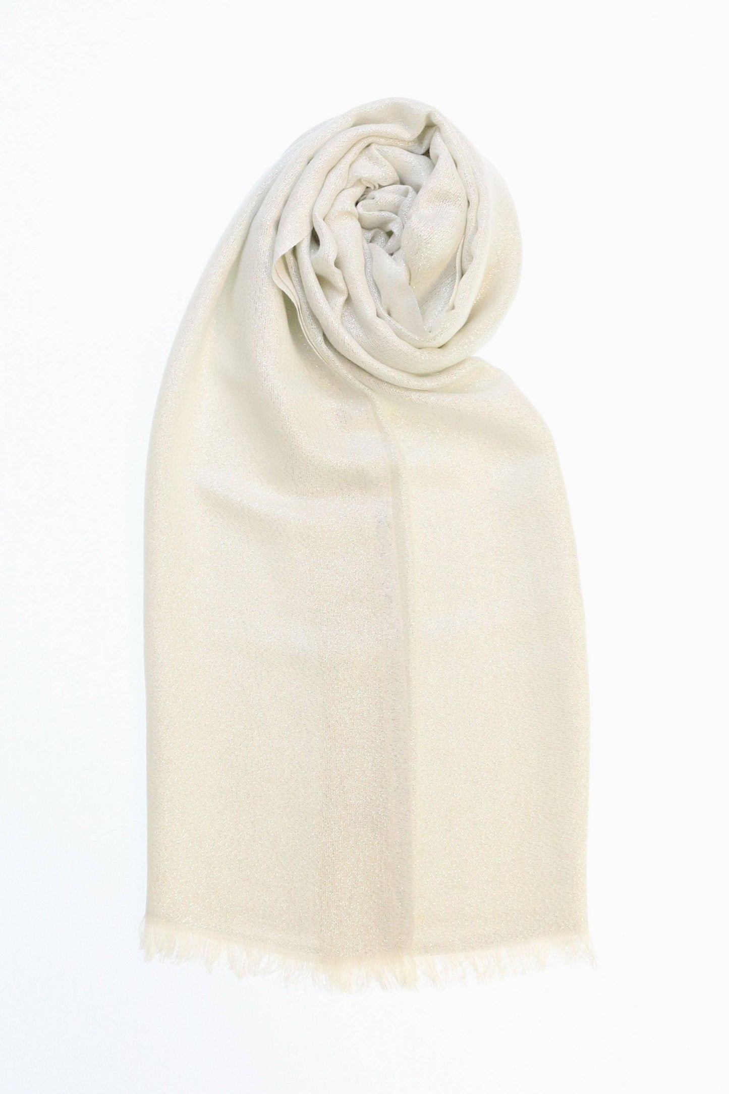 FRAAS - The Scarf Company - Solid Metallic Woven Evening Wrap