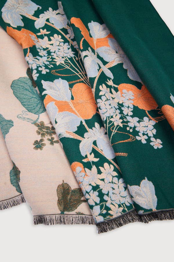 SAACHI - Floral Reversible Scarf