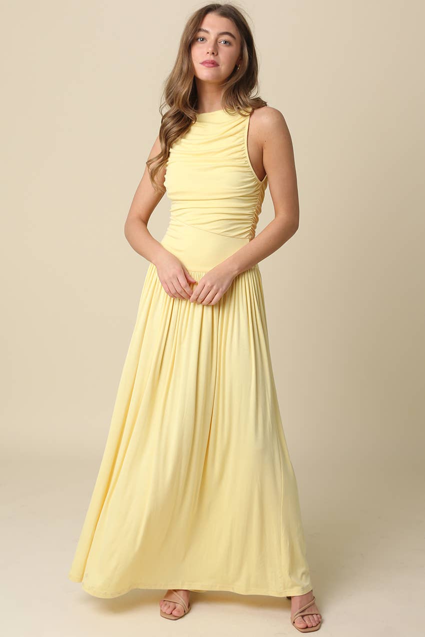 Olivaceous - Leni Maxi Dress