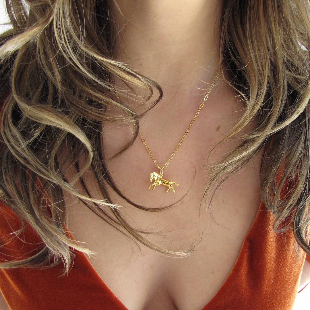 Ornamental Things - Wild Horses Necklace