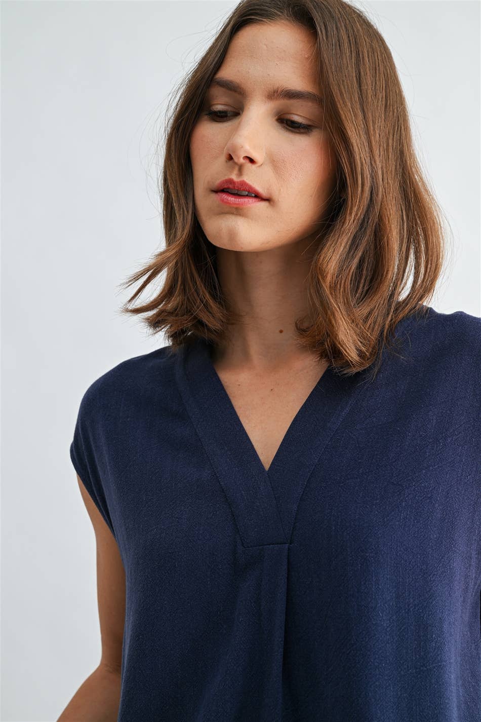 V NECK DOLMAN TOP - Fun2Fun