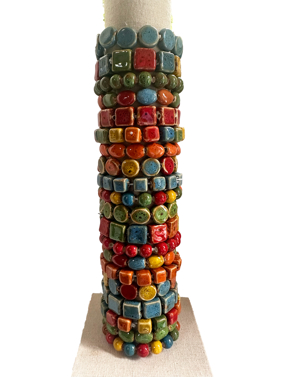 Rainbow Clay Bead Stretch Bracelets - Solid and Multi Color
