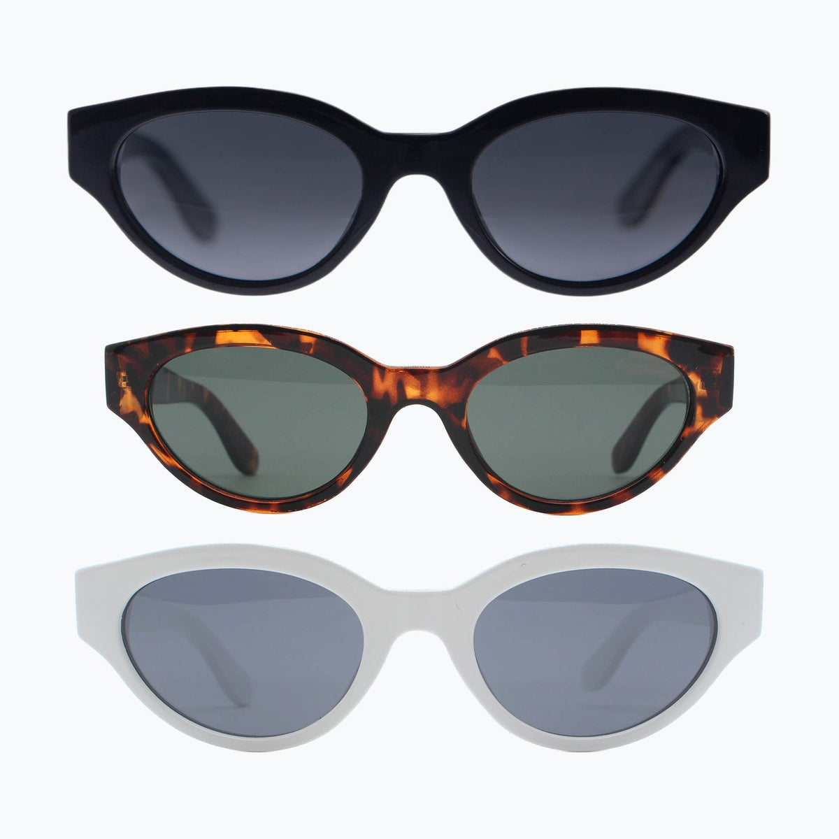 Monroe - Vintage Polarized Cat-Eye Sunglasses for Women