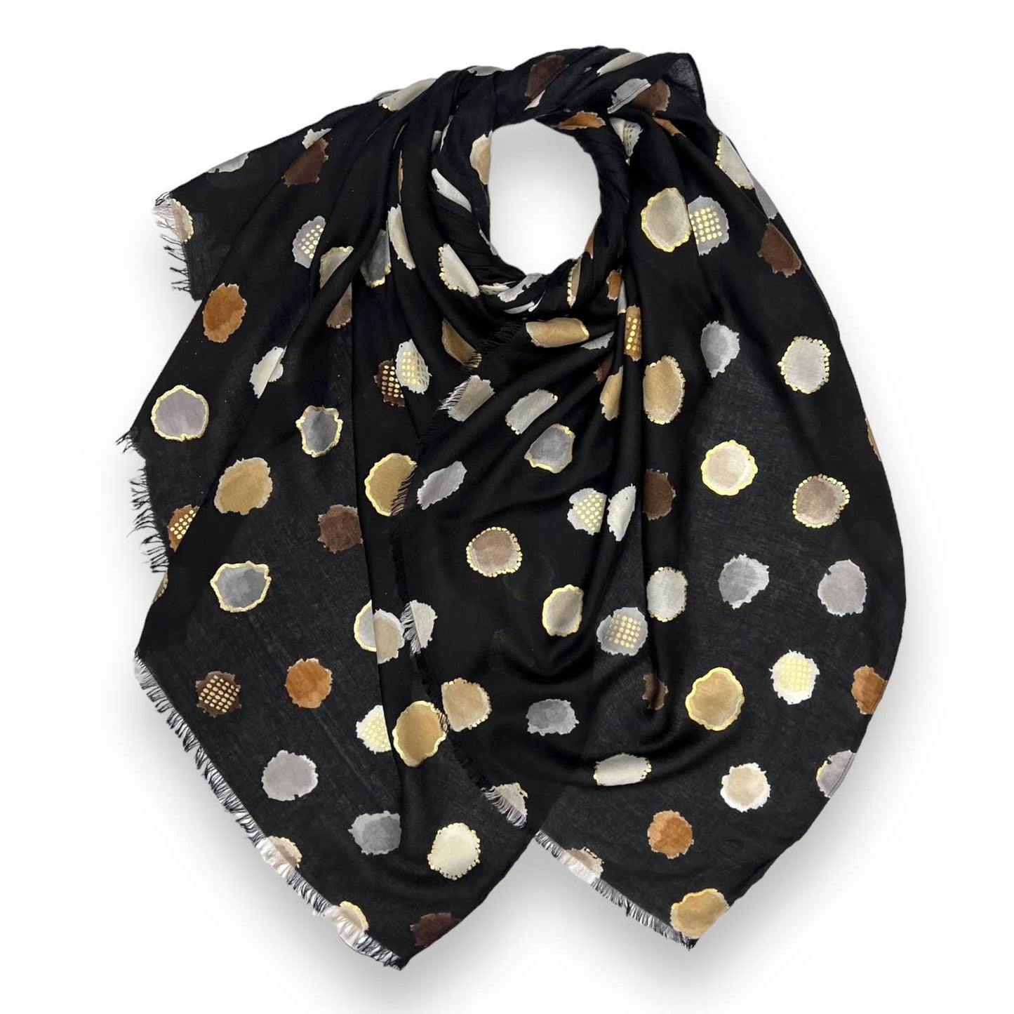 London Scarves - Spotty Colourful Scarf