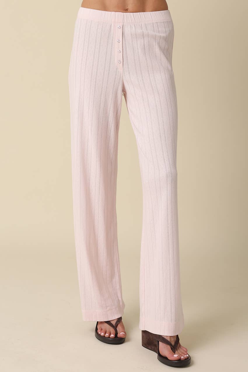 Olivaceous - Baylee Cotton Lounge Pants