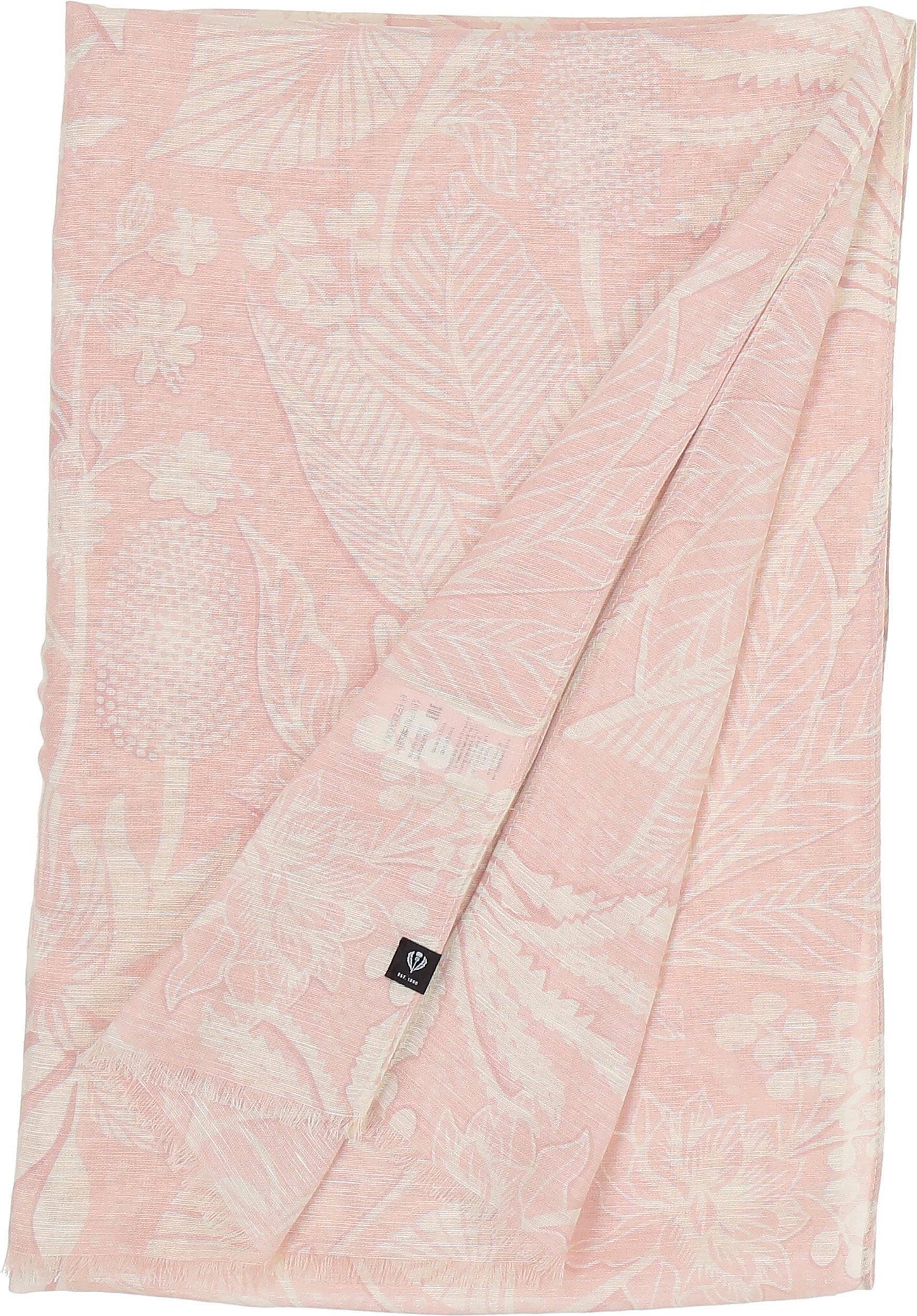 FRAAS - The Scarf Company - Linen Palm Floral Foliage