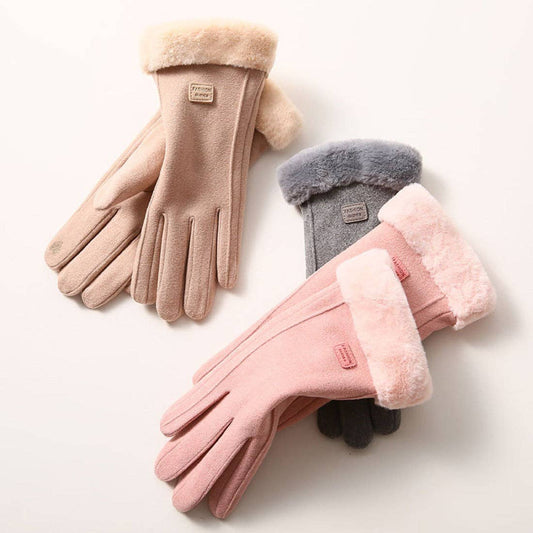 Funkyrel® Atzbranding Limited - Gloving - Thicken Thermal Gloves with Coral Fleece Lining