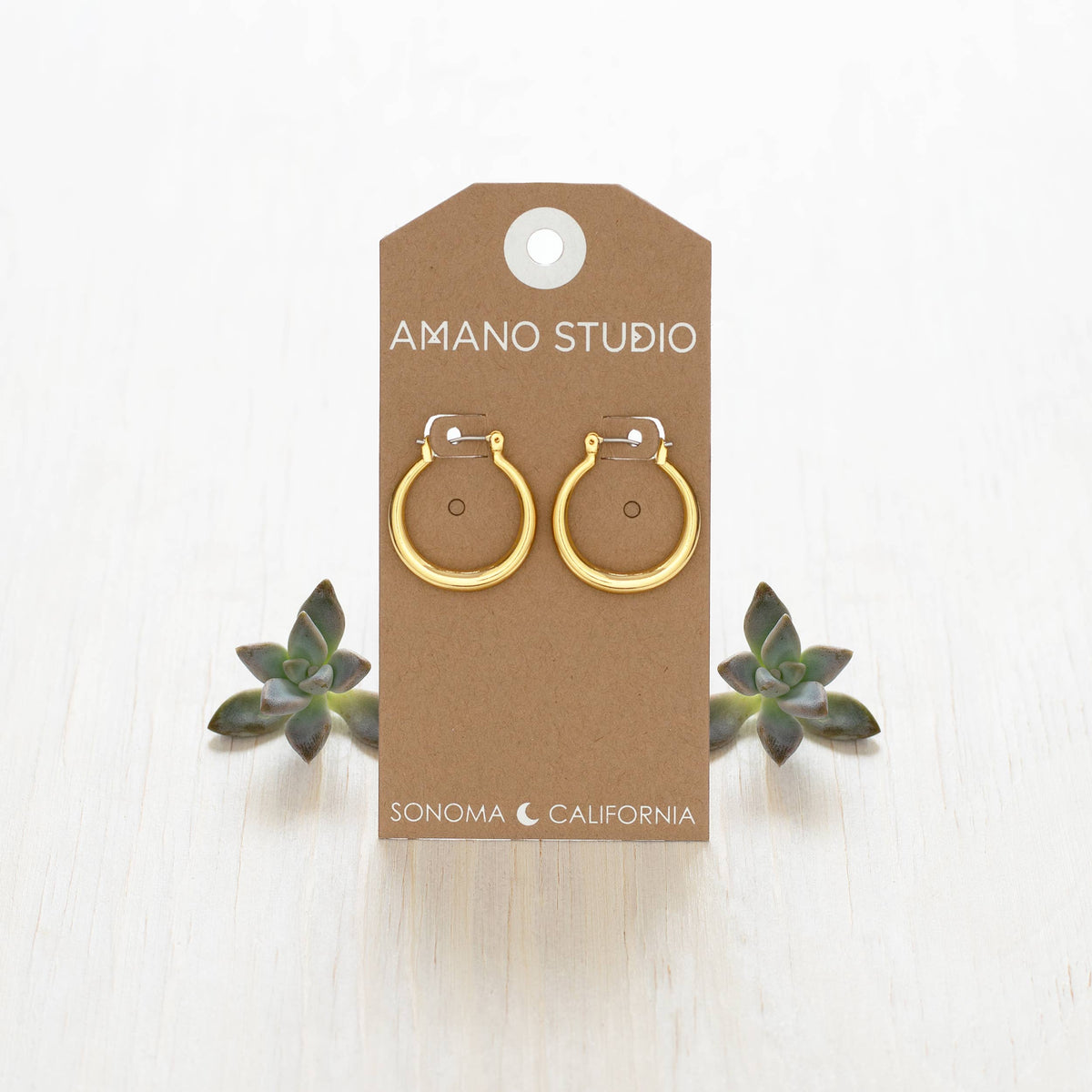Small Maria Hoop Earrings - Amano Studio