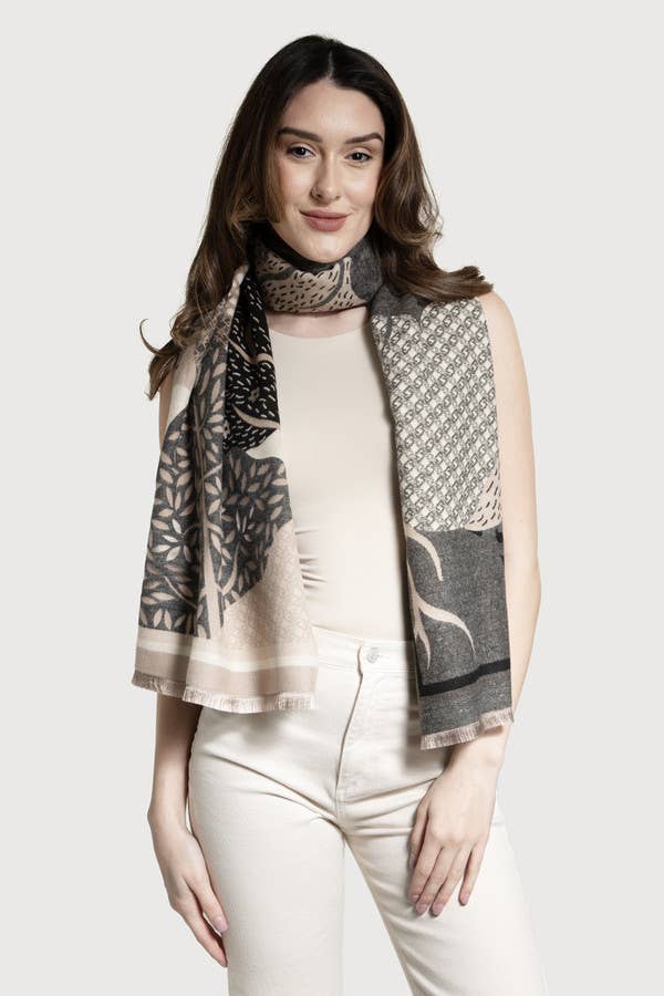 SAACHI - Nature Reversible Scarf