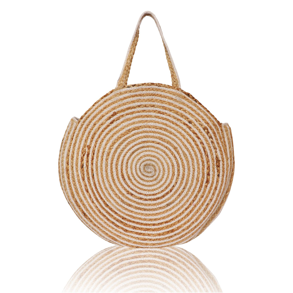 Extra Large Jute Beach Tote Bag