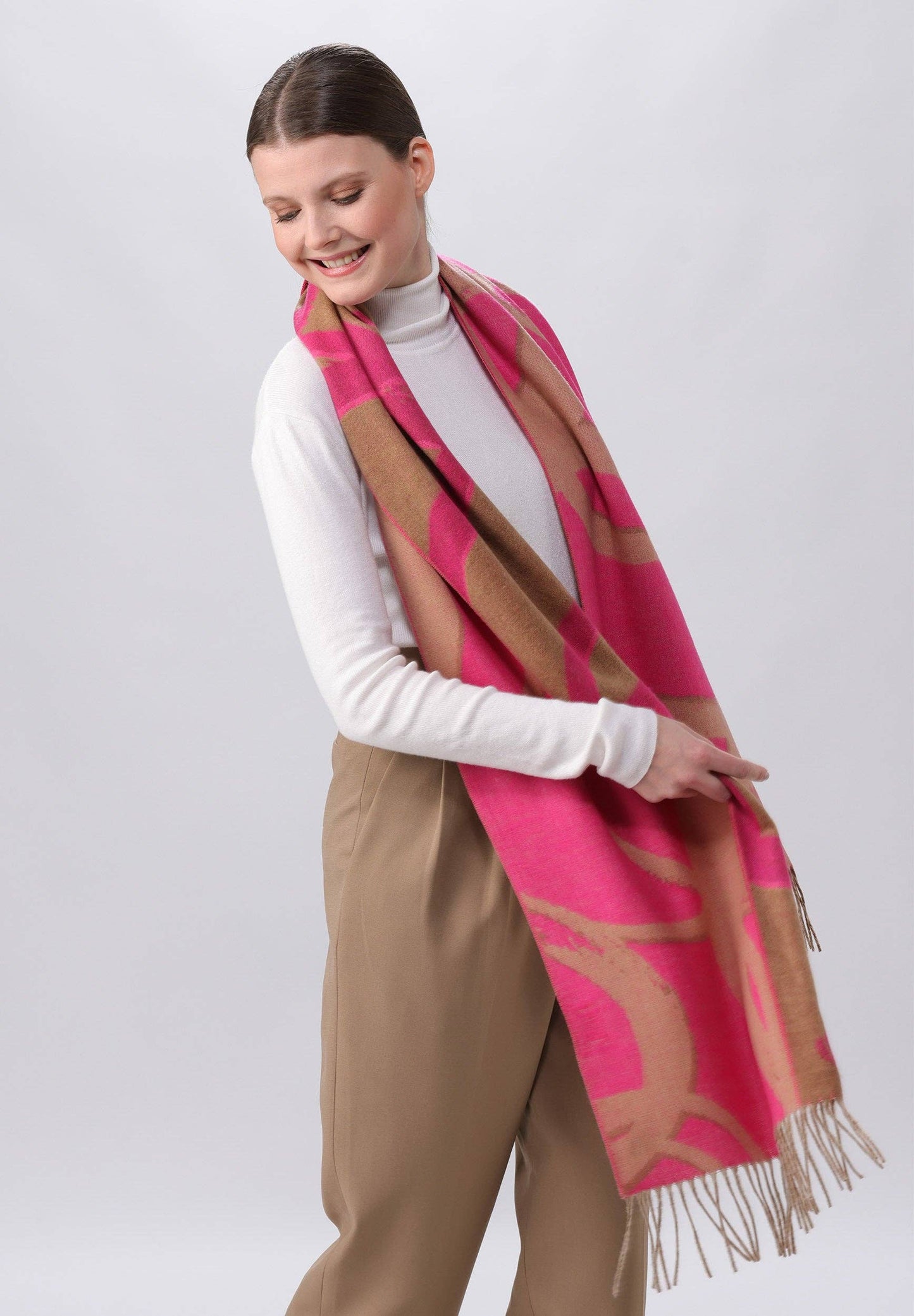 FRAAS - The Scarf Company - Brushed Circles Cashmink® Scarf