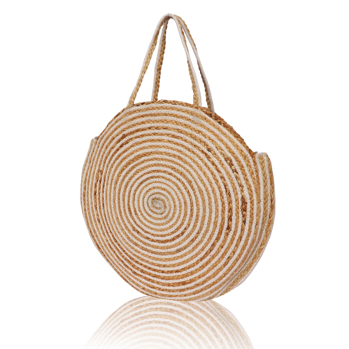 Extra Large Jute Beach Tote Bag