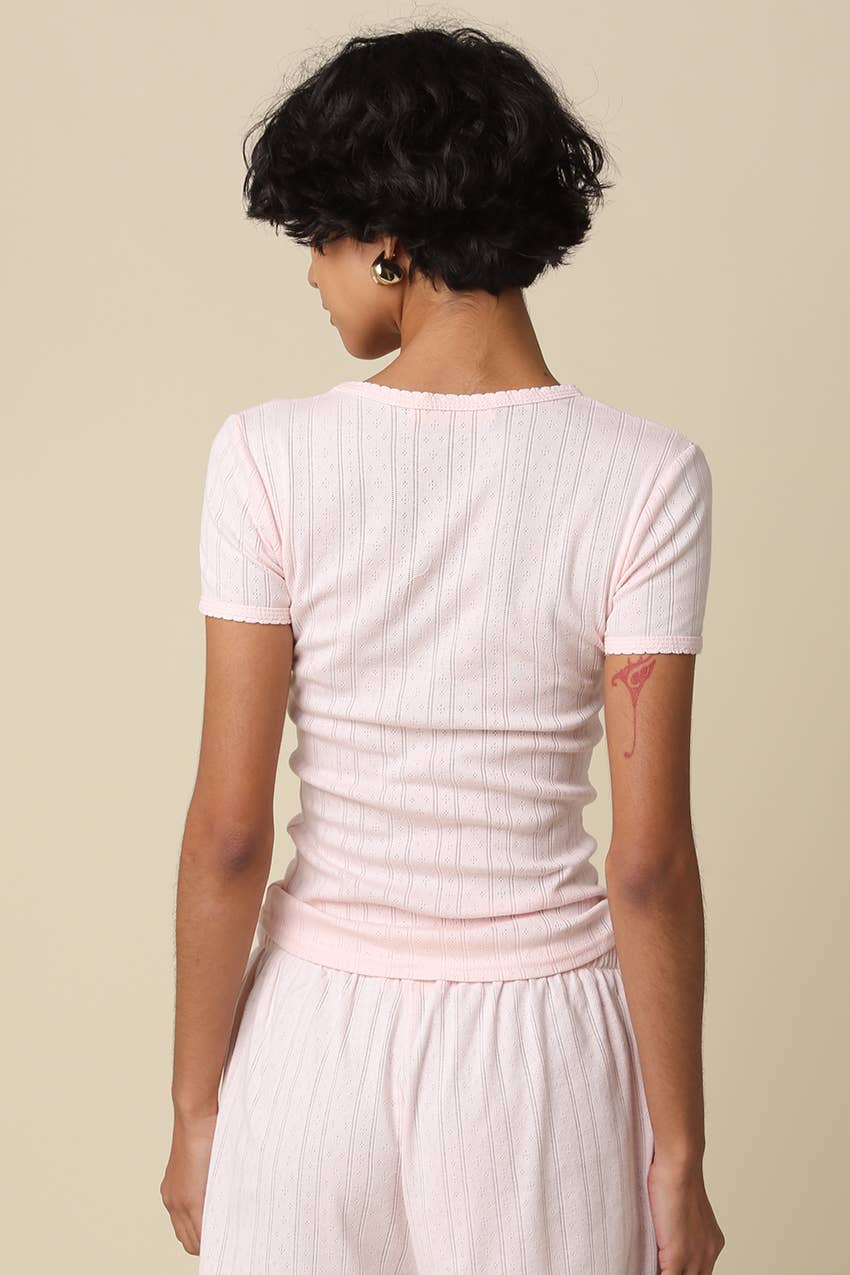 Olivaceous - Marley Ribbed Knit Top