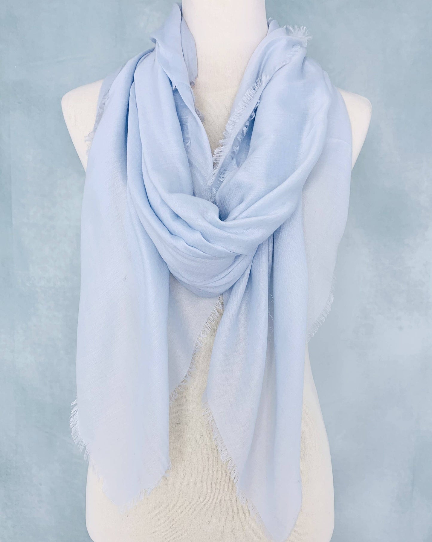 JC Sunny Fashion - JC022595 Cashmere Blend Super Soft Solid scarf