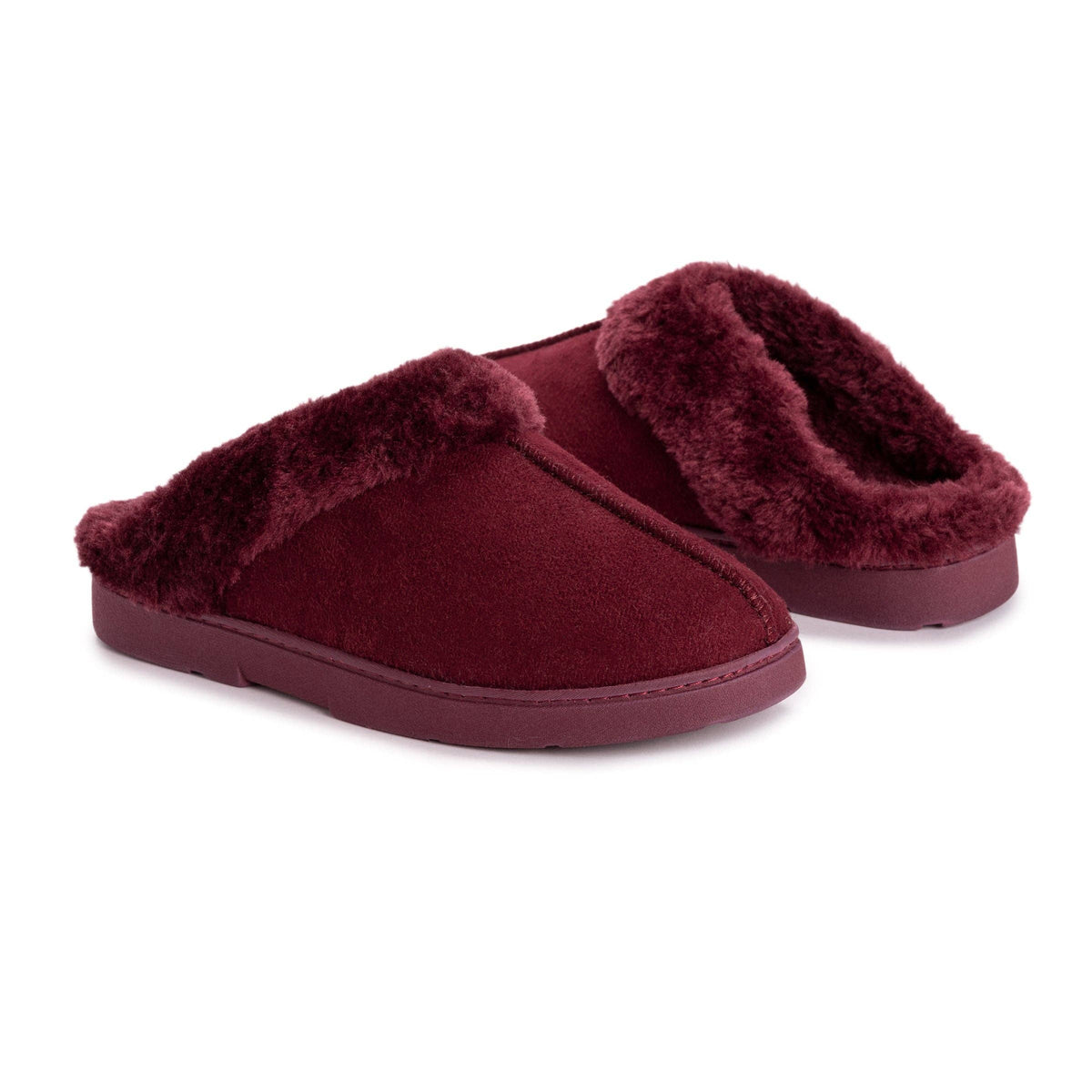 Polysuede Clog Slippers - Muk Luks