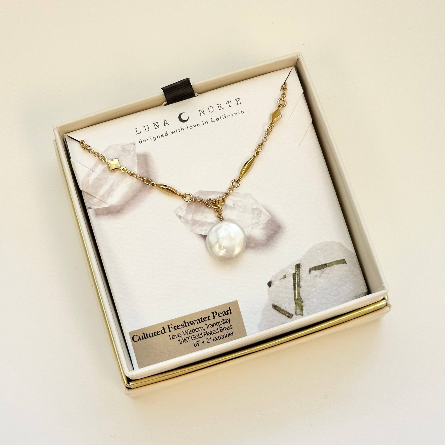 Luna Norte - Skybound Sea Pearls Necklace