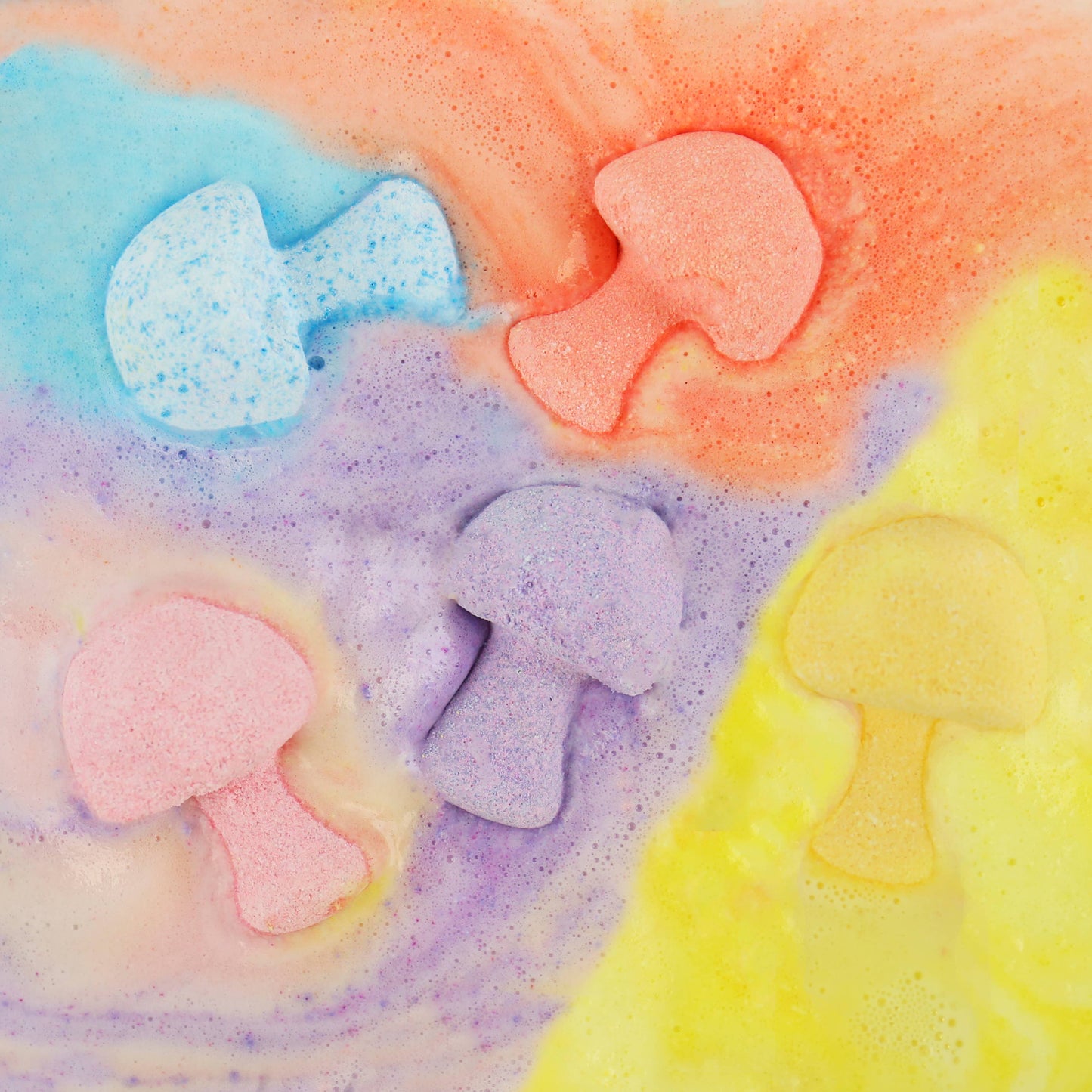 Gift Republic - Groovy Mushroom Bath Bombs (set of 10)