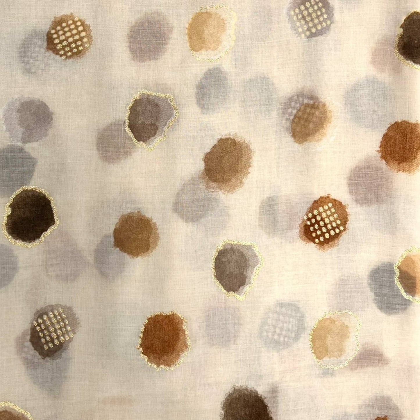 London Scarves - Colourful Summer Polka Dots