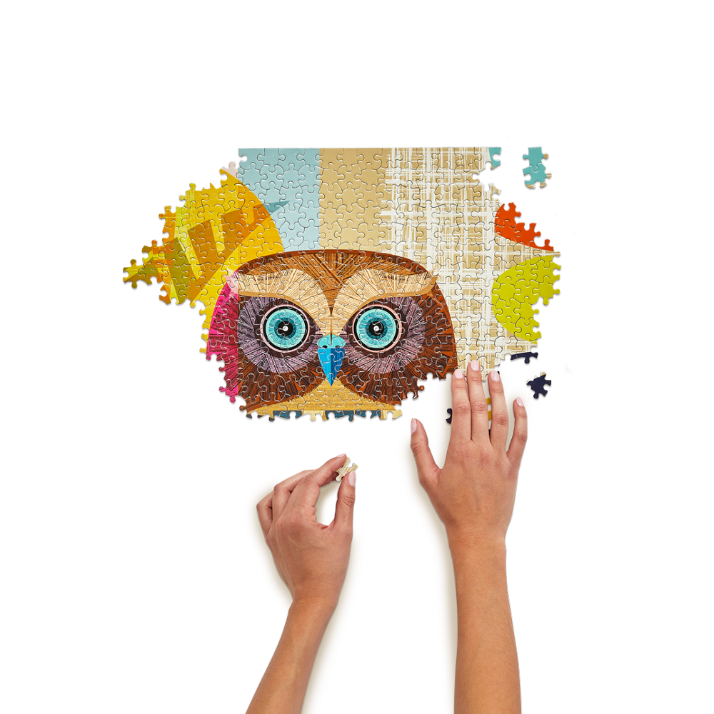 WerkShoppe - Ruru Owl | 1000 Piece Jigsaw Puzzle