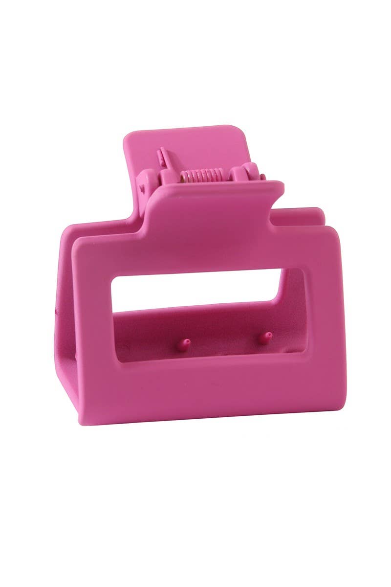 Square Macaron Shark Clip Small Hair Clip - NINEXIS