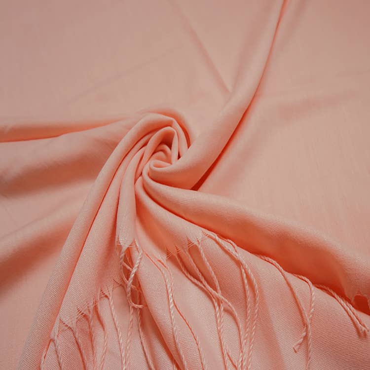 Cotton Blend Tassel Pashmina