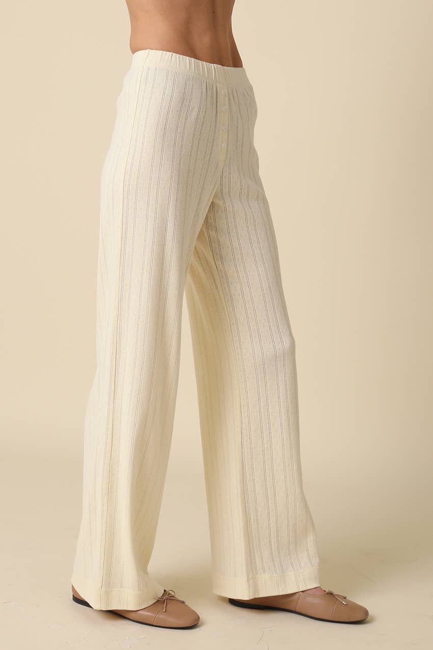 Olivaceous - Baylee Cotton Lounge Pants