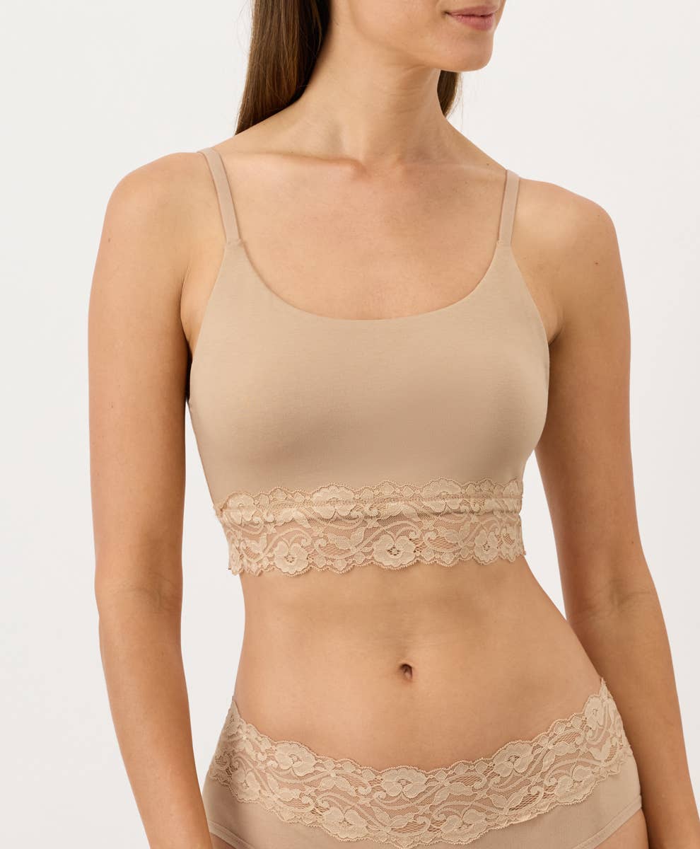 Women's Lace Modern Scoop Bralette