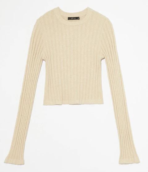 BUDDLEIA CROP SWEATER