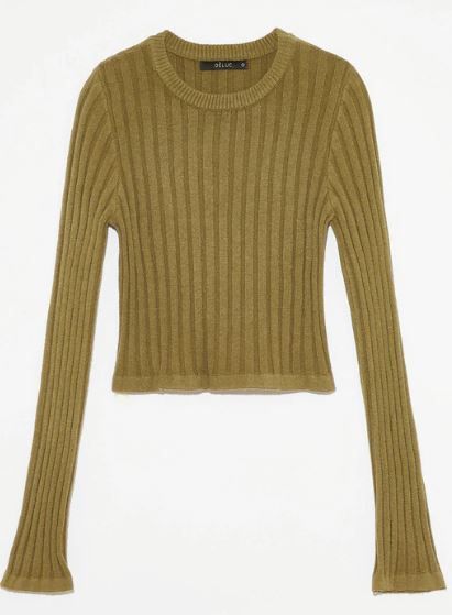 BUDDLEIA CROP SWEATER