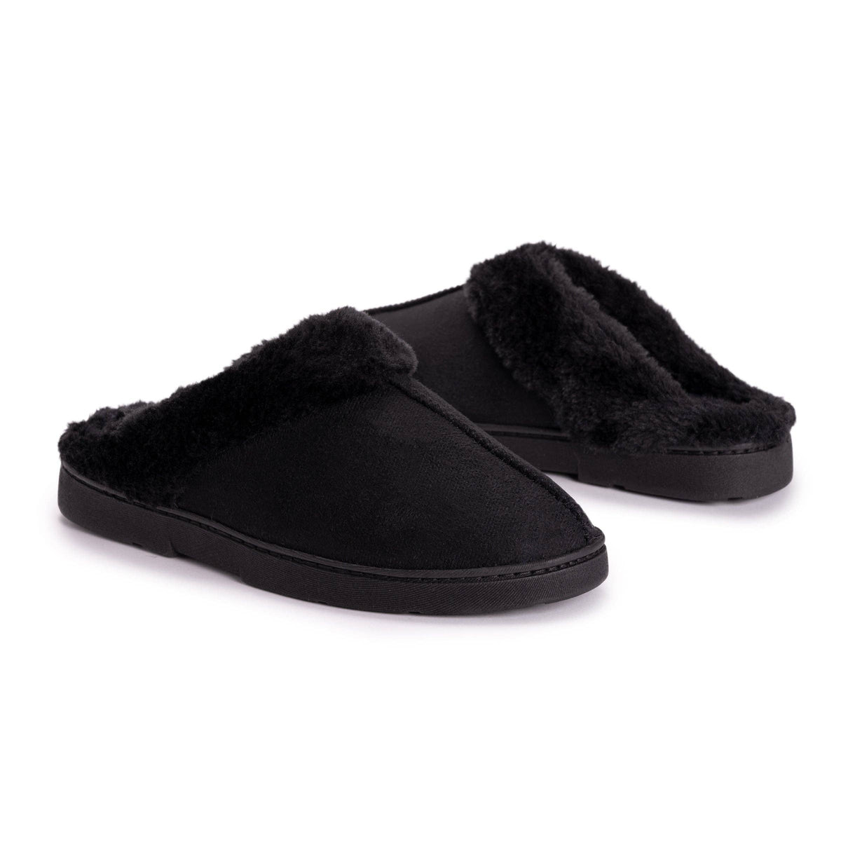 Polysuede Clog Slippers - Muk Luks