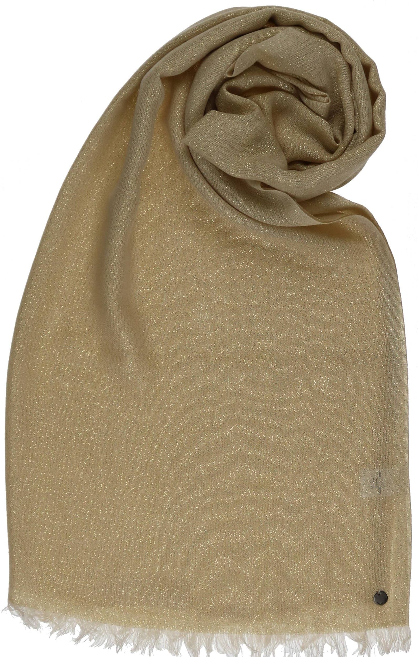 FRAAS - The Scarf Company - Solid Metallic Woven Evening Wrap