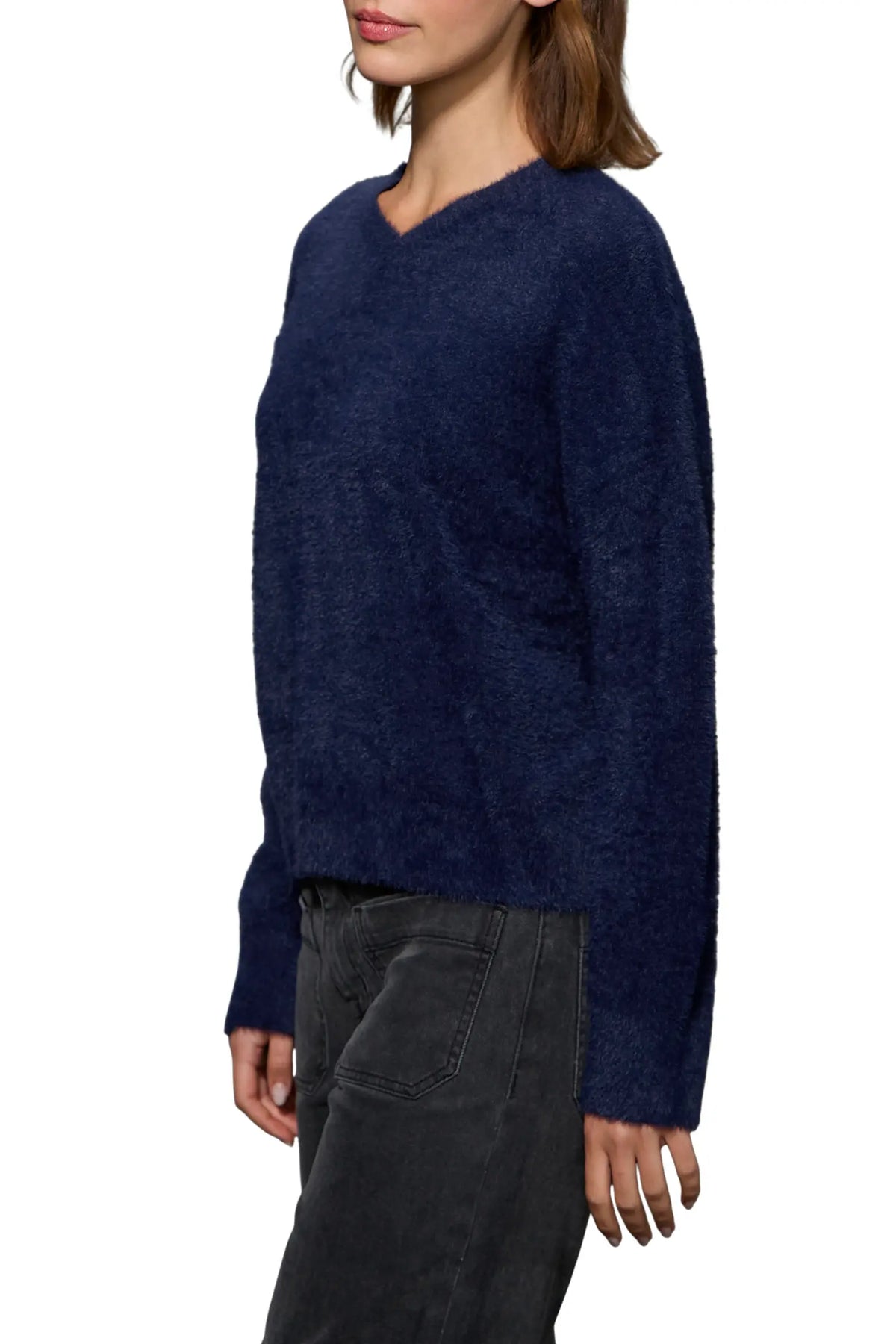 Feather V-Neck Sweater - Sanctuary