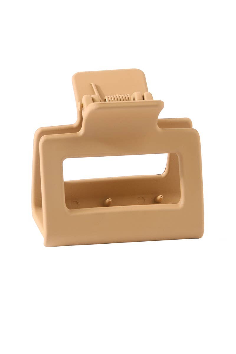 Square Macaron Shark Clip Small Hair Clip - NINEXIS