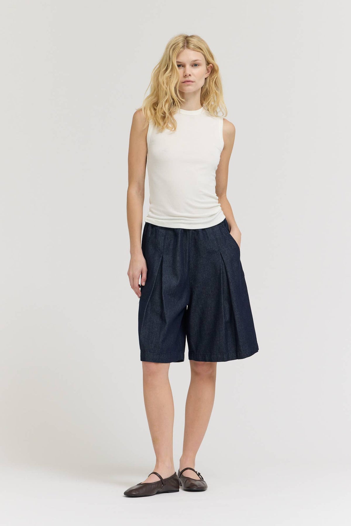 Grade & Gather - 41886 - SHEER TANK TOP
