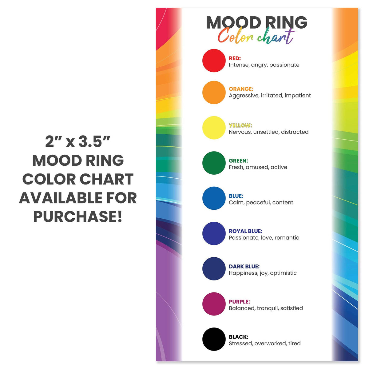 Stainless Steel Mood Ring - WJW