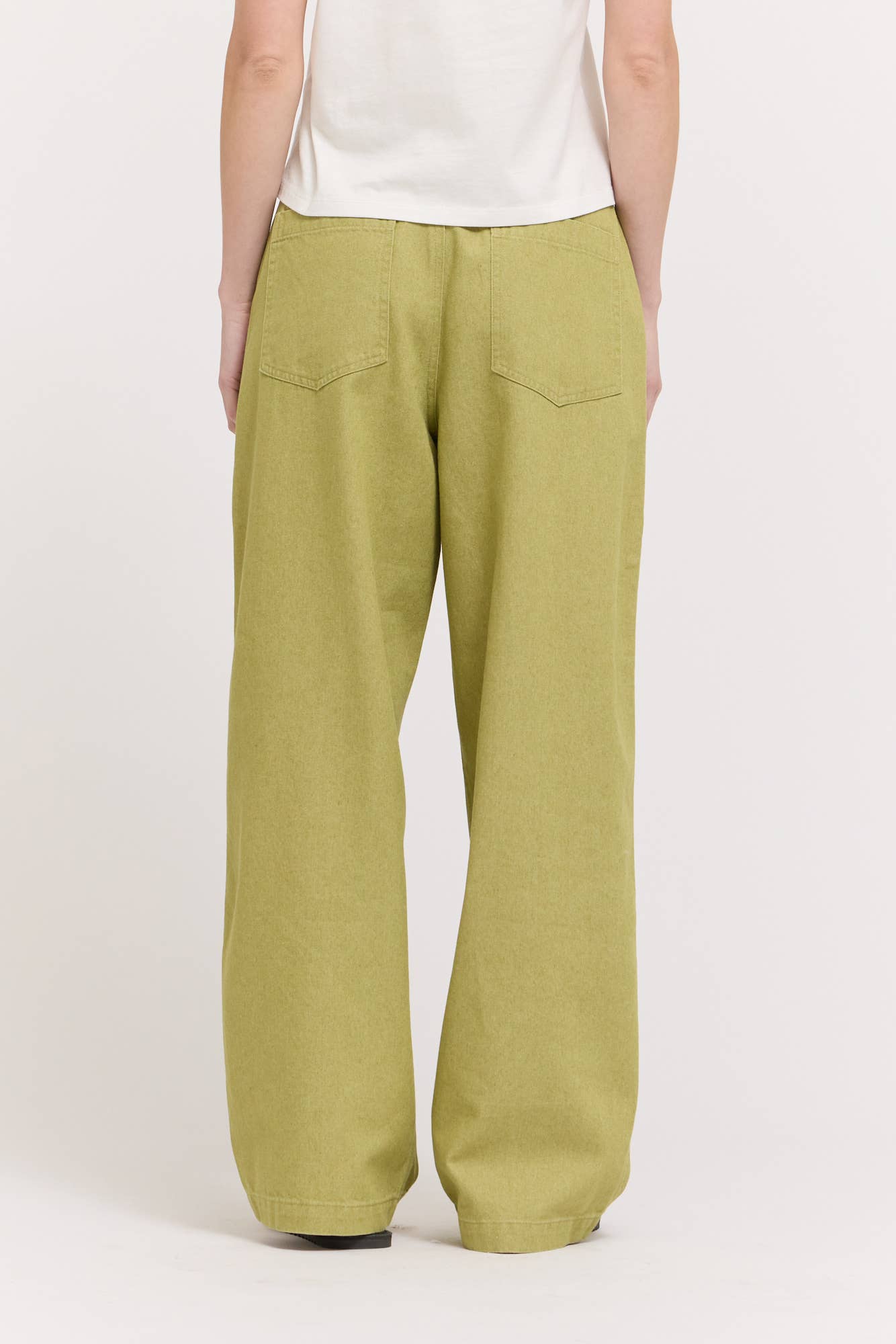 Grade & Gather - 50727AD - HIGH RISE BALLON FIT DENIM PANTS
