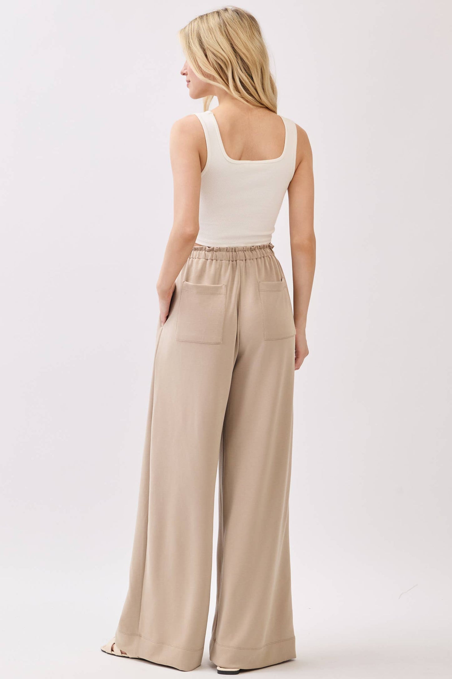 Solid Wide Leg Pants - Final Touch